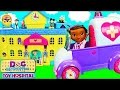 Doc McStuffins AMBULANCE Amusement Park Crash At New Toy Hospital Mickey Minnie DisneyCarToys