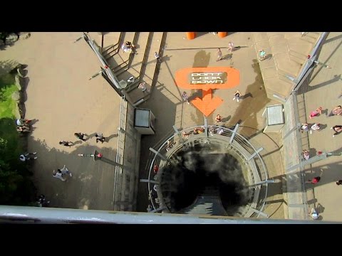 Oblivion front seat on-ride and off-ride HD POV Alton Towers