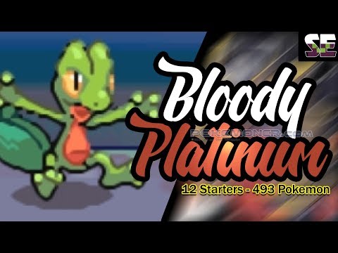 12 Starters, 493 Pokemon on Pokemon Bloody Platnum by Bufly - Ducumon.click