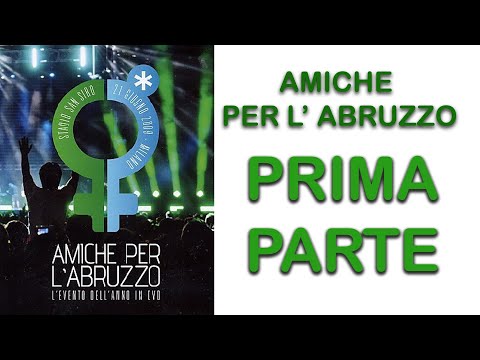 AMICHE PER L' ABRUZZO PRIMA PARTE CONCERTO SAN SIRO  anno 2009