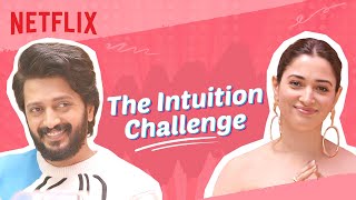 Will Riteish & Tamannaah Pass The Intuition Challenge? | Plan A Plan B | #Shorts
