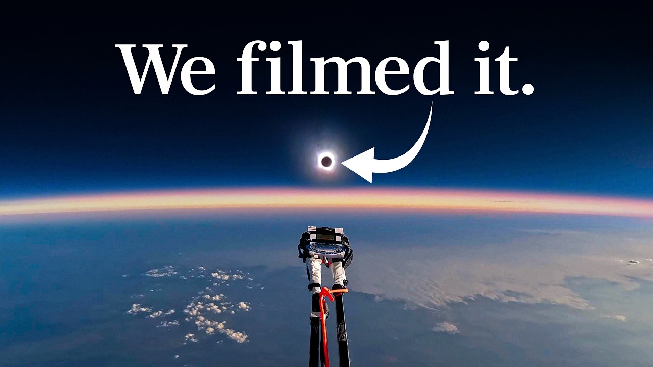 Total Solar Eclipse From Space