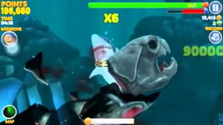 Hungry shark evolution great white vs big daddy