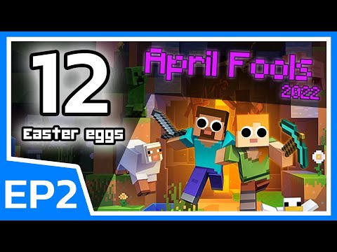 MerRust - 12 Easter eggs (April Fool's Day) in the game Minecraft EP2