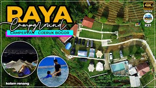 RAYA CAMPING GROUND | bisa campervan dan ada kolam renang di Cijeruk Bogor #인도네시아캠핑