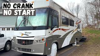 Winnebago Motorhome Will Not Crank - No Communication with the ECU