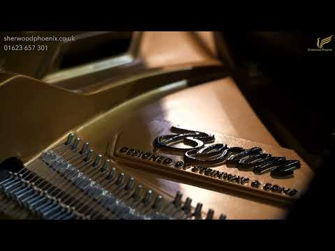 Steinway & Sons Boston GP178 Black Grand Piano 167754 | Comparison Demonstration Sherwood Phoenix