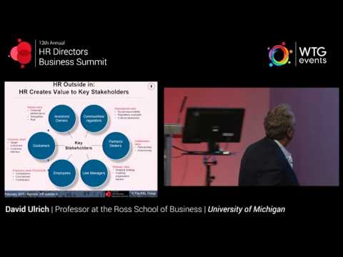 HR Directors Business Summit 2015: David Ulrich