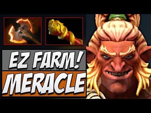 Meracle Troll Warlord - 7401 MMR | Dota Gameplay 7.14