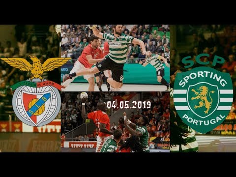 Andebol🦅SL Benfica 25-24 Sporting CP🦁05.05.2019 Promo