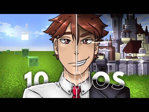 🔥 ELE SOBREVIVEU 10 ANOS no MUNDO SUPER PLANO!!! (NO SURVIVAL)