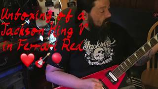 Video thumbnail for Unboxing of a Ferrari Red Jackson King V by Lady Bug