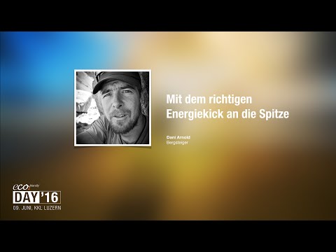 eco2friendly-DAY'16 – Dani Arnold