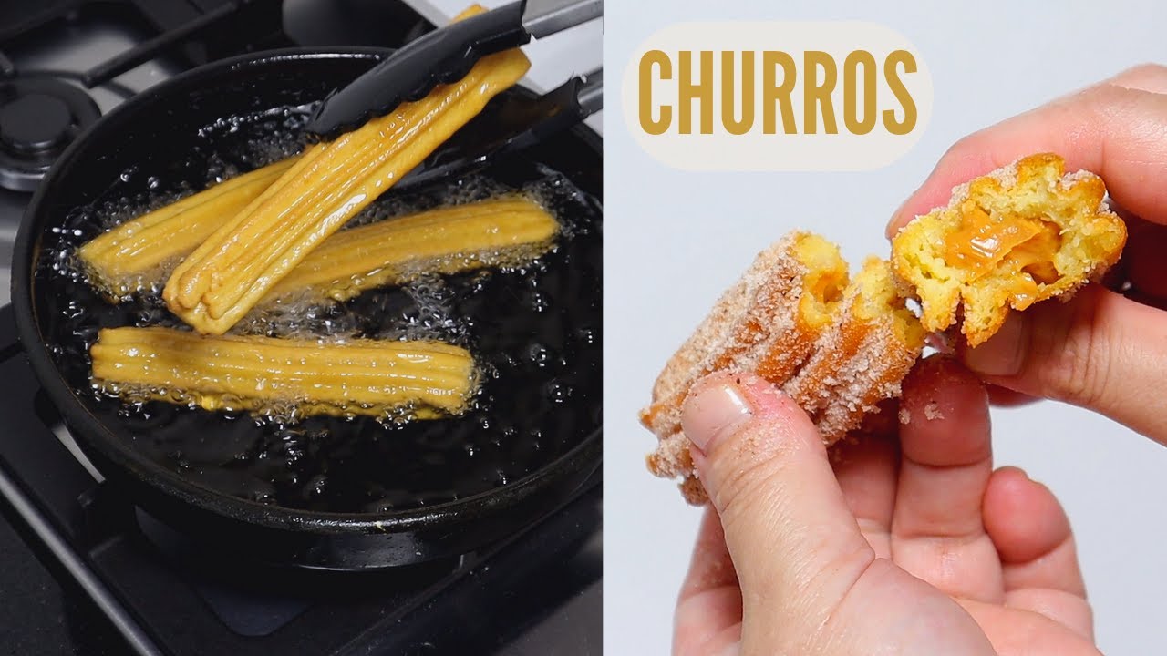 COMO FAZER CHURROS CASEIROS | PRÁTICO E BARATO