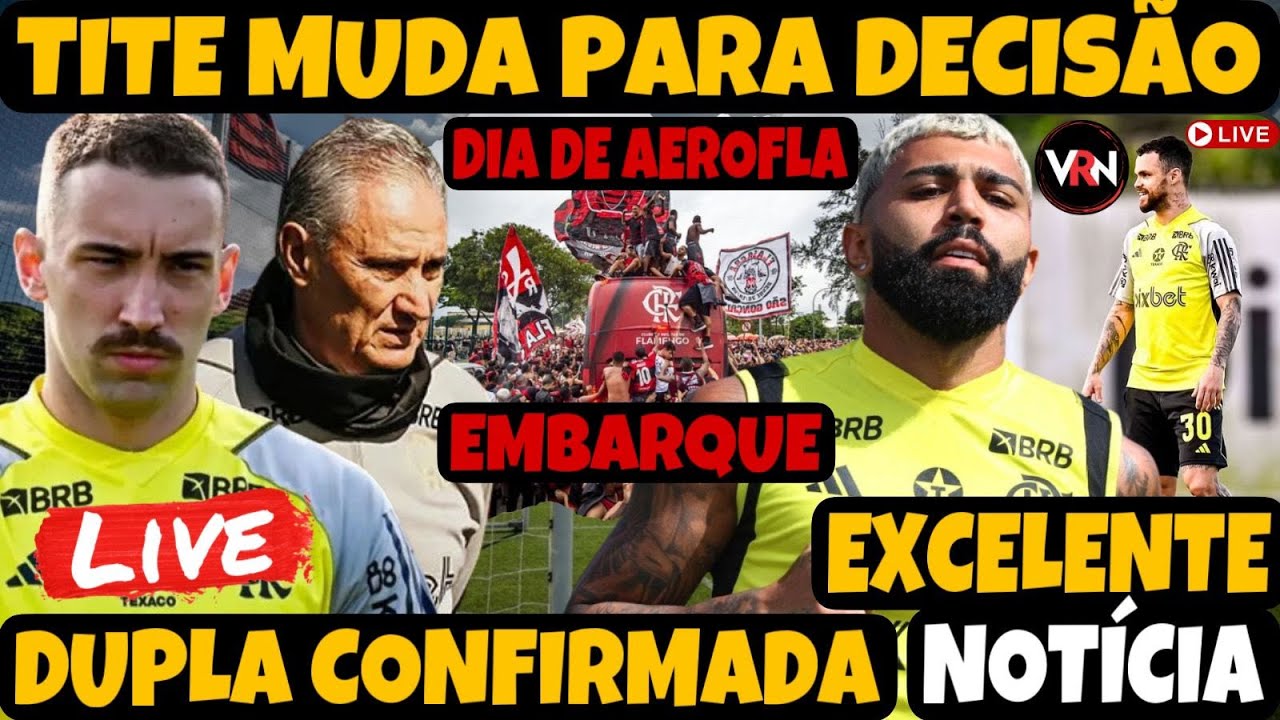 HOJE É DIA DE AEROFLA! GABIGOL E ORTIZ DE TITULAR? A ÚLTIMA DANÇA, TUDO OU NADA! MICHAEL VOLTANDO +