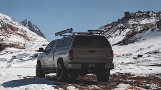 SOLO Camping in an ABANDONED SKI RESORT in Spring