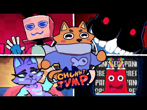 Chunky JUMP! - Full GAME Walkthrough & ALL Ending + All Secrets (Demo Showcase)