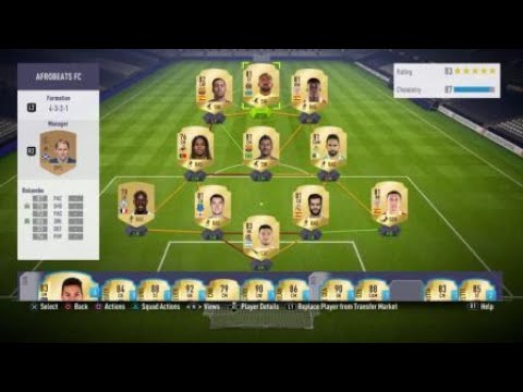 Fifa 18|formation, instructions and tactics| 4-3-2-1