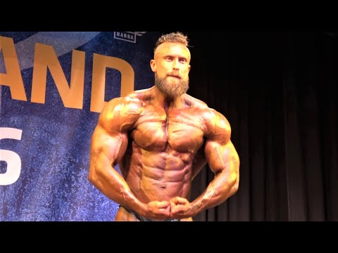 Josh Maley (UK), NABBA England 2016 - Men Tall Winner