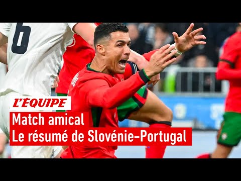 Match amical - Le Portugal chute en Slovénie malgré le retour de Ronaldo