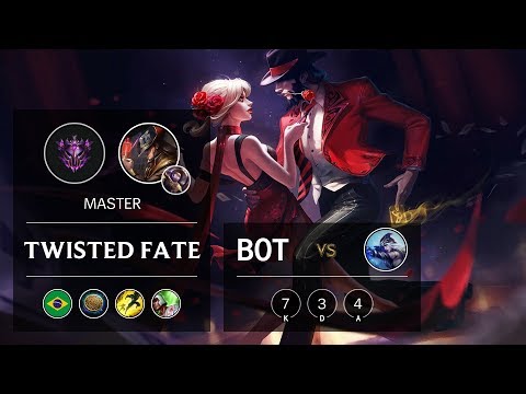 Twisted Fate Bot vs Ashe - BR Master Patch 9.19