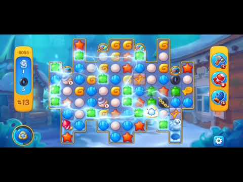 Fishdom 6055 Hard Level - NO 💣🧨💥