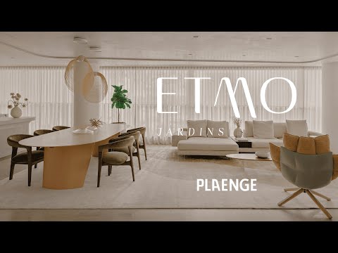 Etmo Jardins revela arte, design e pontos-altos no apartamento decorado de 181m²| Plaenge São Paulo