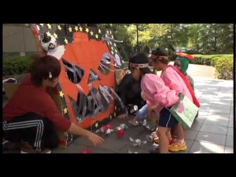 徳島文理大学　児童学科　附属幼稚園児へハロウィンイベント開催