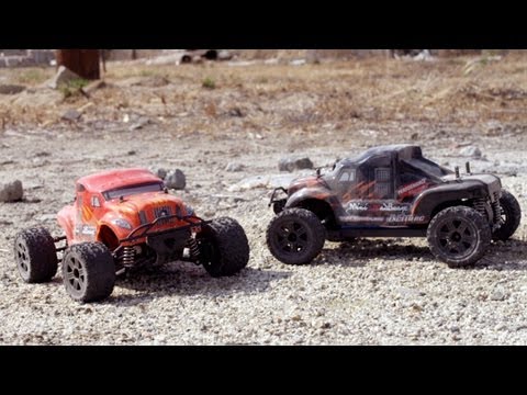 Mad Beast Mini RC Trucks in Action 120FPS