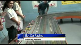 Have a blast from the past with slot car racing