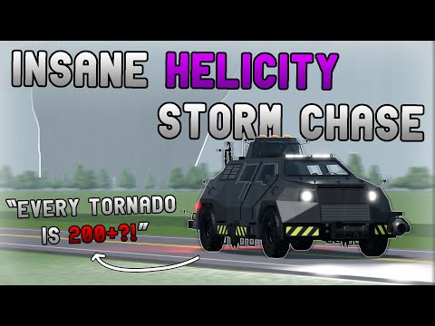 Insane High Risk Storm Chasing In The TITUS With Fans!! Roblox Helicity Ep. 6