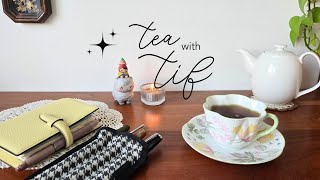 ☕️ tea with tif: planner flip-thru, etsy shop, pen meetup, and more!