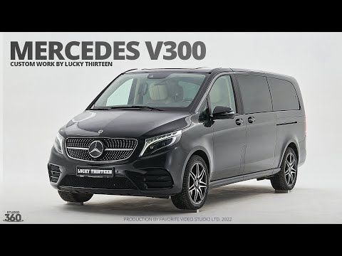 Mercedes V300 FX3 LuckyThirteen 4K in Studio 360 LV