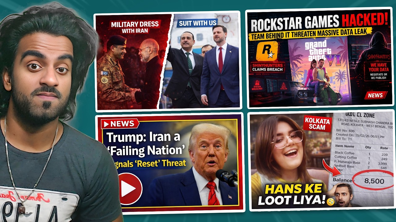 Trump Asim Munir Blunder, Artemis 2 Return on Earth, GTA 6 Hacked Ransomware, School Electricity Fee