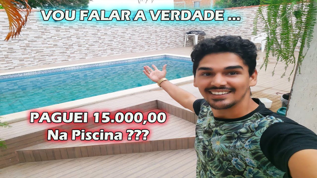 Quanto Gastei na Minha Piscina de Alvenaria 6x3 | sem Mentiras