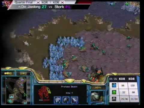 WCG 2008 Grand Final StarCraft n.Die_Jaedong vs StorK  R1