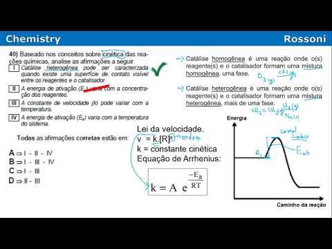 Acafe 2016 2 Medicina - Q40 Equação de Arrhenius!