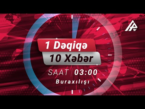 61 yaşlı kişi velosipeddən yıxılaraq öldü - 1 dəqiqə 10 xəbər 03:00 buraxılışı