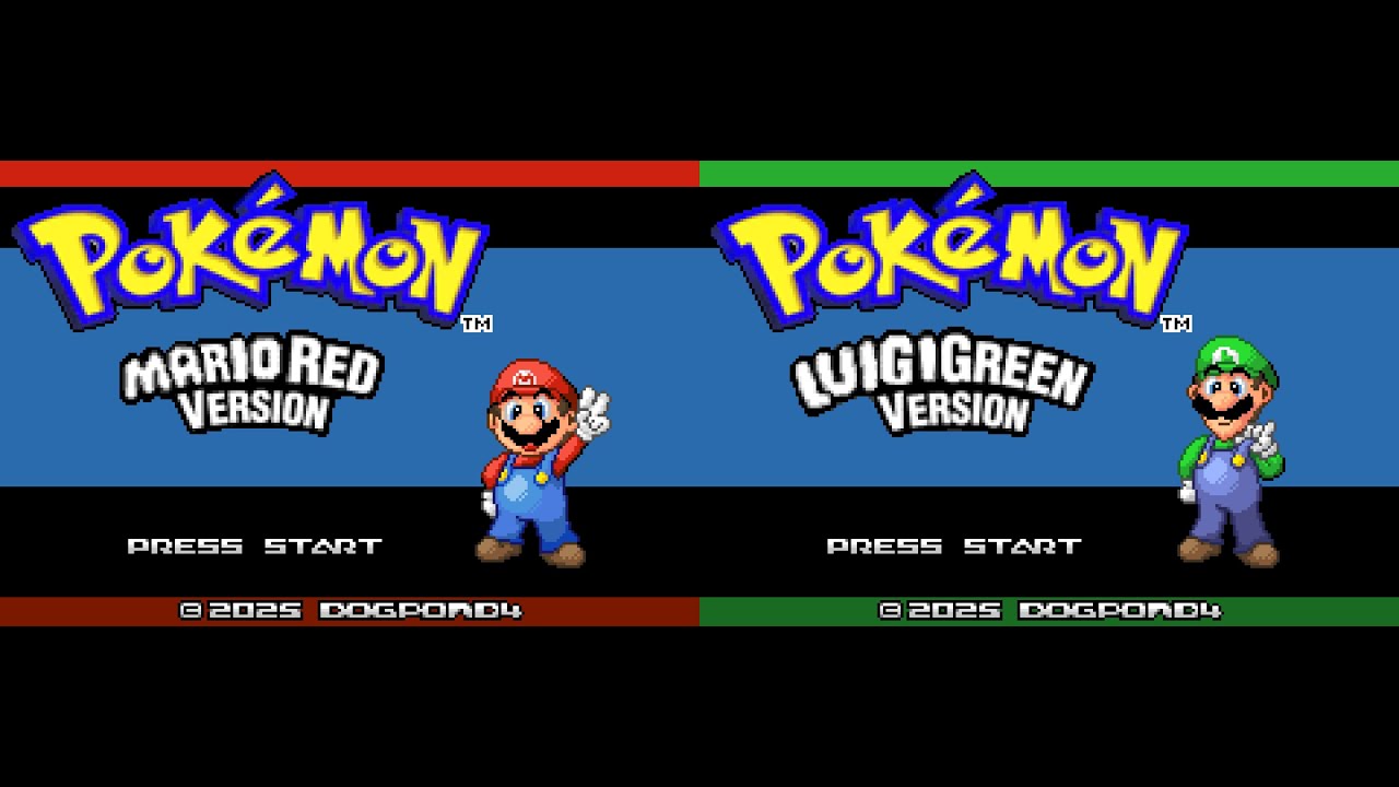 Pokémon MarioRed & LuigiGreen (OUT NOW)
