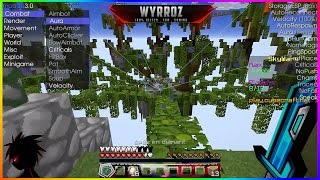 MINECRAFT 1.11.2 | SKYWARS FLY KILL AURA AND MORE NO KICK THE BEST PVP CLIENT 2016