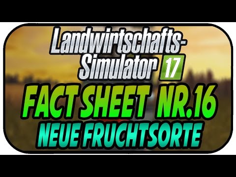 LS17 Fact Sheet Nr.16 XXL mit neuer Fruchtstorte & Mehr! - Landwirtschaft Simulator 17