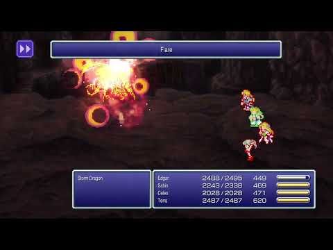Final Fantasy VI Pixel Remaster | Boss: Storm Dragon
