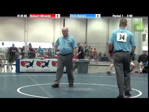 Mens FS FS 86 KG - Richard Miranda vs. Chris Haines