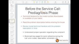 Appliance Service Call Structure and Troubleshooting Strategies (Excerpt)