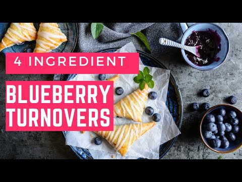 How to Make Blueberry Turnovers
