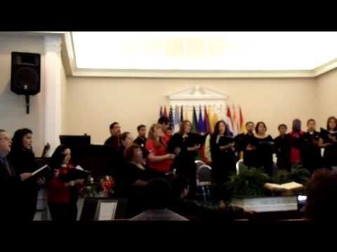 Ere zij God - sung by the choir of Baptist University of the Américas