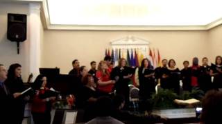 Ere zij God - sung by the choir of Baptist University of the Américas