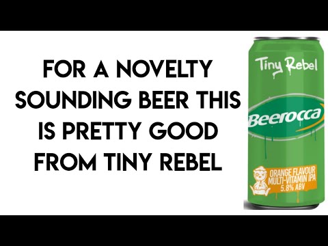 Tiny Rebel Beerocca Orange flavour Multi Vitamin IPA