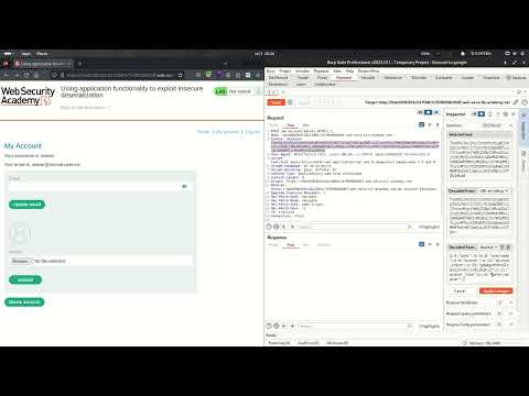 18.3 Using application functionality to exploit insecure deserialization