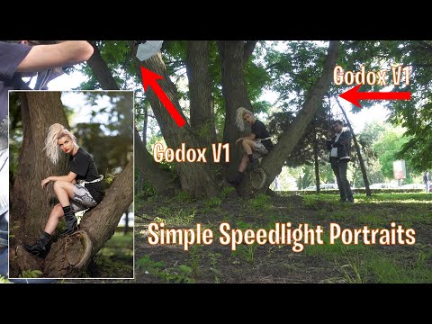 Портреты с Godox V1 Портреты с Godox V1